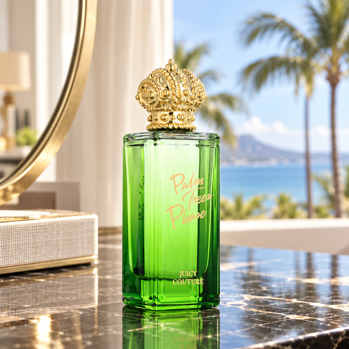 Juicy Couture Rock the Rainbow Palm Trees Please, 75 ml — ambientazione lifestyle