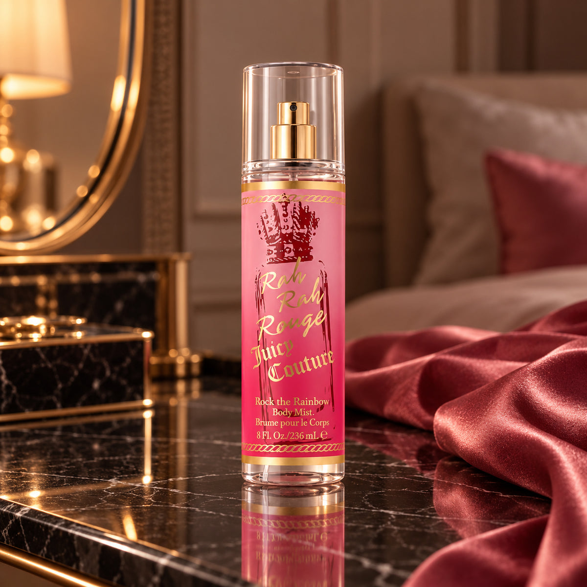 Juicy Couture Rah Rah Rouge, 236 ml — ambientazione lifestyle