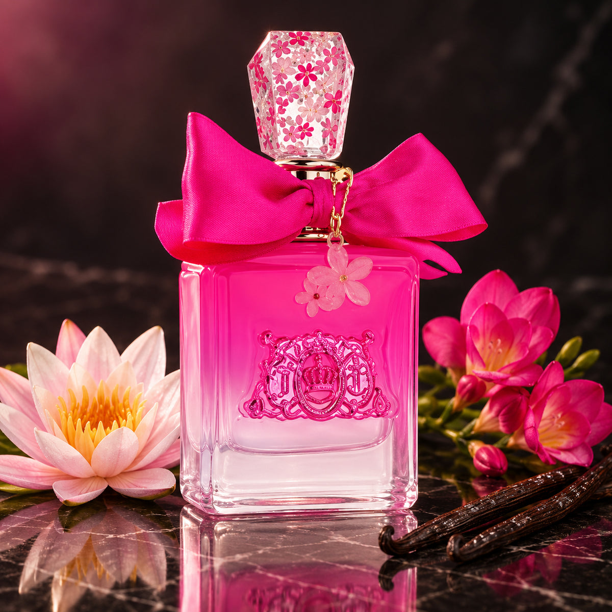 Juicy Couture Viva La Juicy Petals Please, 100 ml — flacone con note olfattive