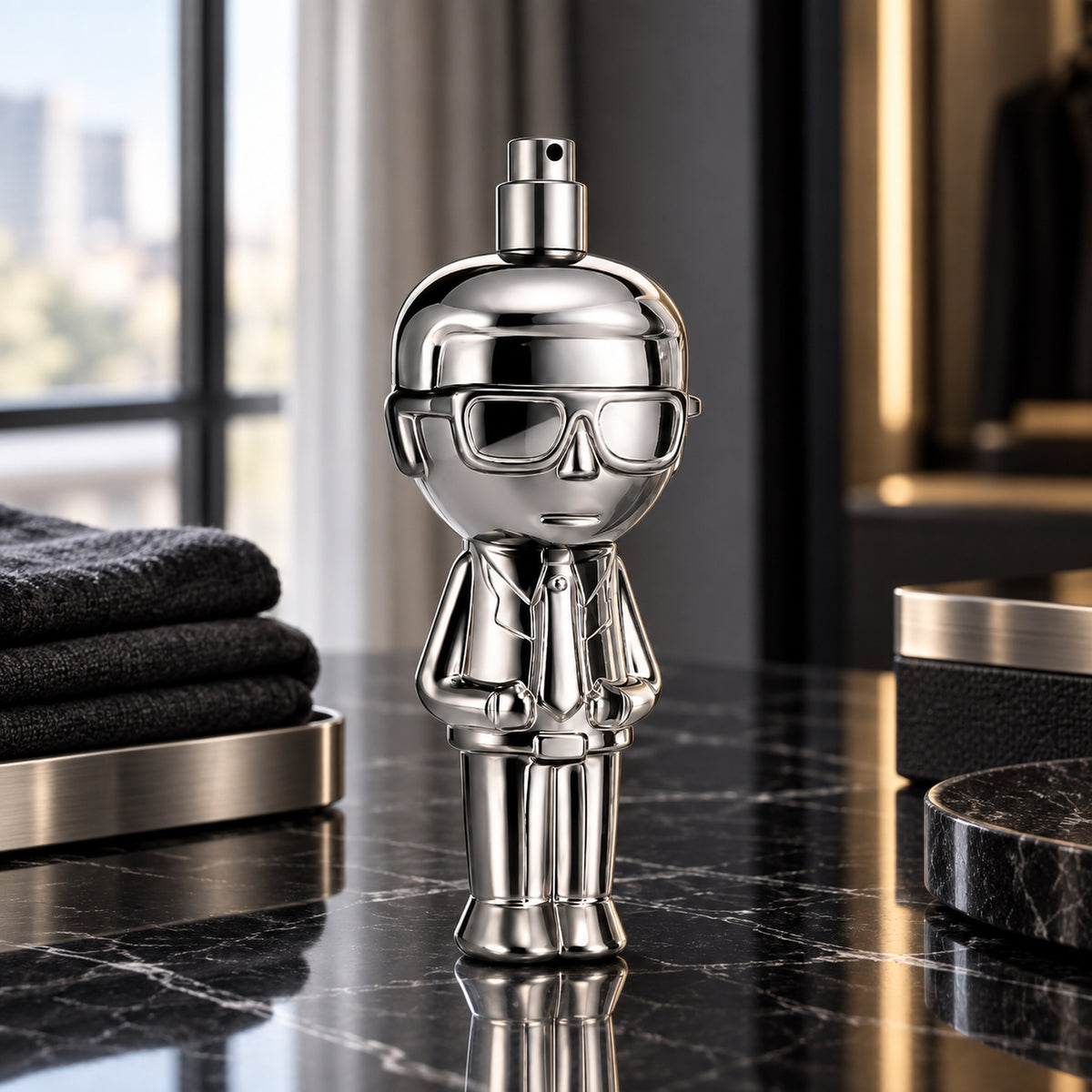 Karl Lagerfeld Ikonik Absolu Pour Homme, 100 ml — ambientazione lifestyle