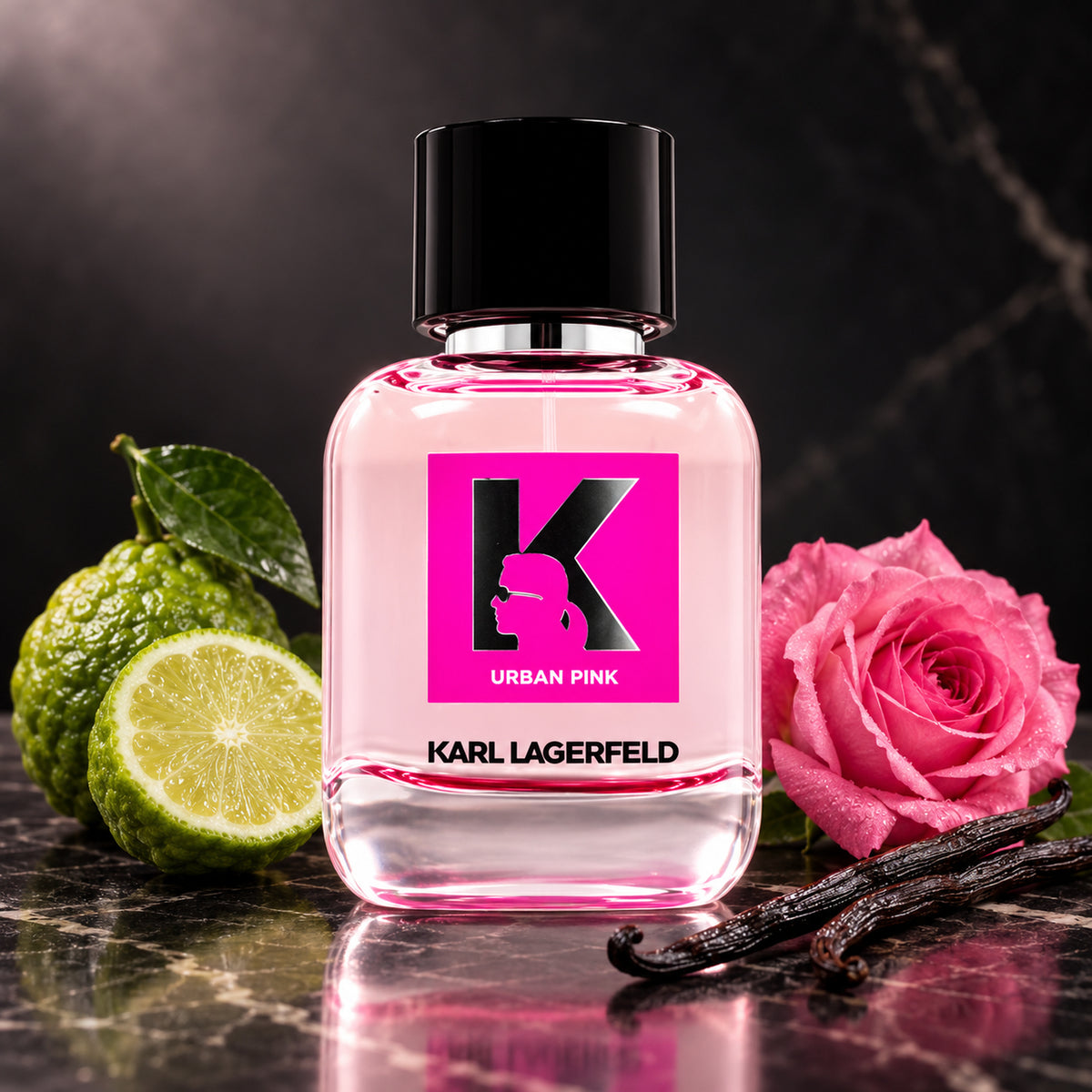Karl Lagerfeld Jeans Urban Pink, 60 ml — flacone con note olfattive