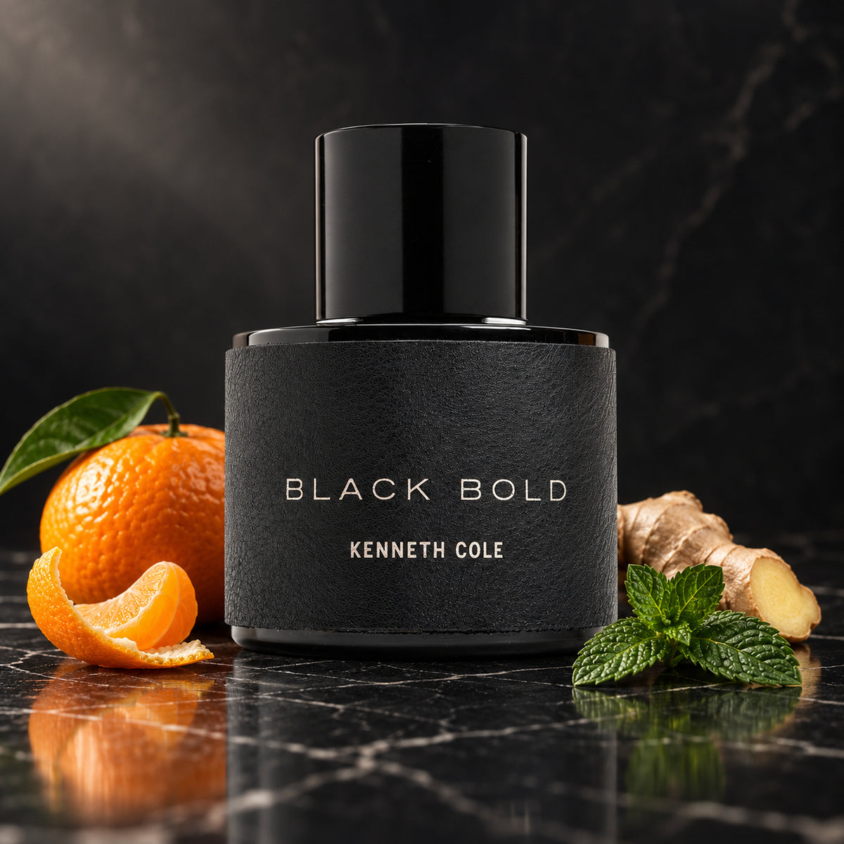 Kenneth Cole Black Bold, 100 ml — flacone con note olfattive