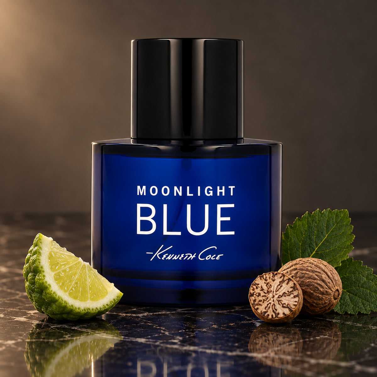 Kenneth Cole Moonlight Blue, 100 ml — flacone con note olfattive