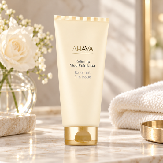 Cleanse Refining Mud Exfoliator — ambientazione chiara NewBelle