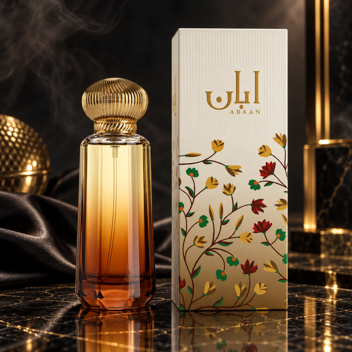 Abaan — ambientazione luxury scura