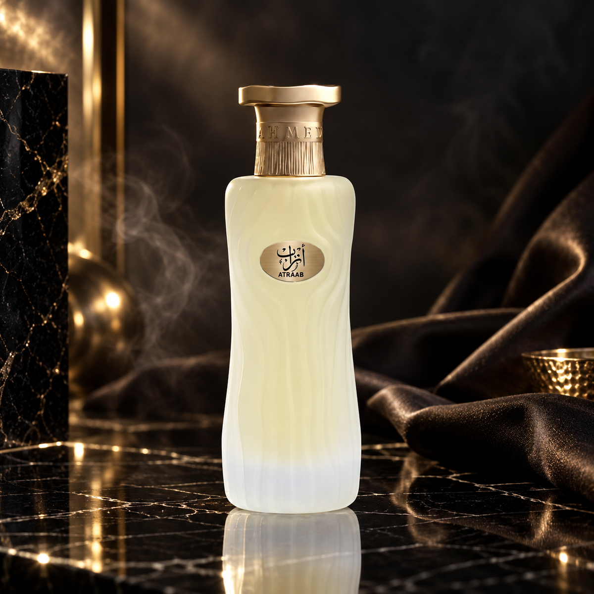 Atraab — ambientazione luxury scura