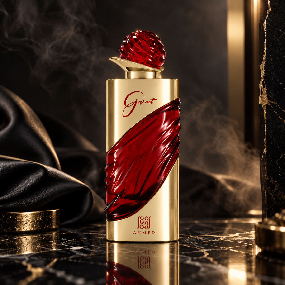 Garnet — ambientazione luxury scura
