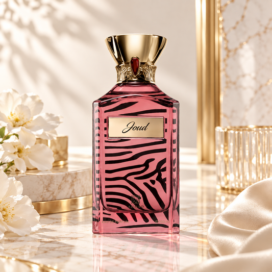 Joud Extrait de parfum (unisex) 100 ml — ambientazione chiara NewBelle