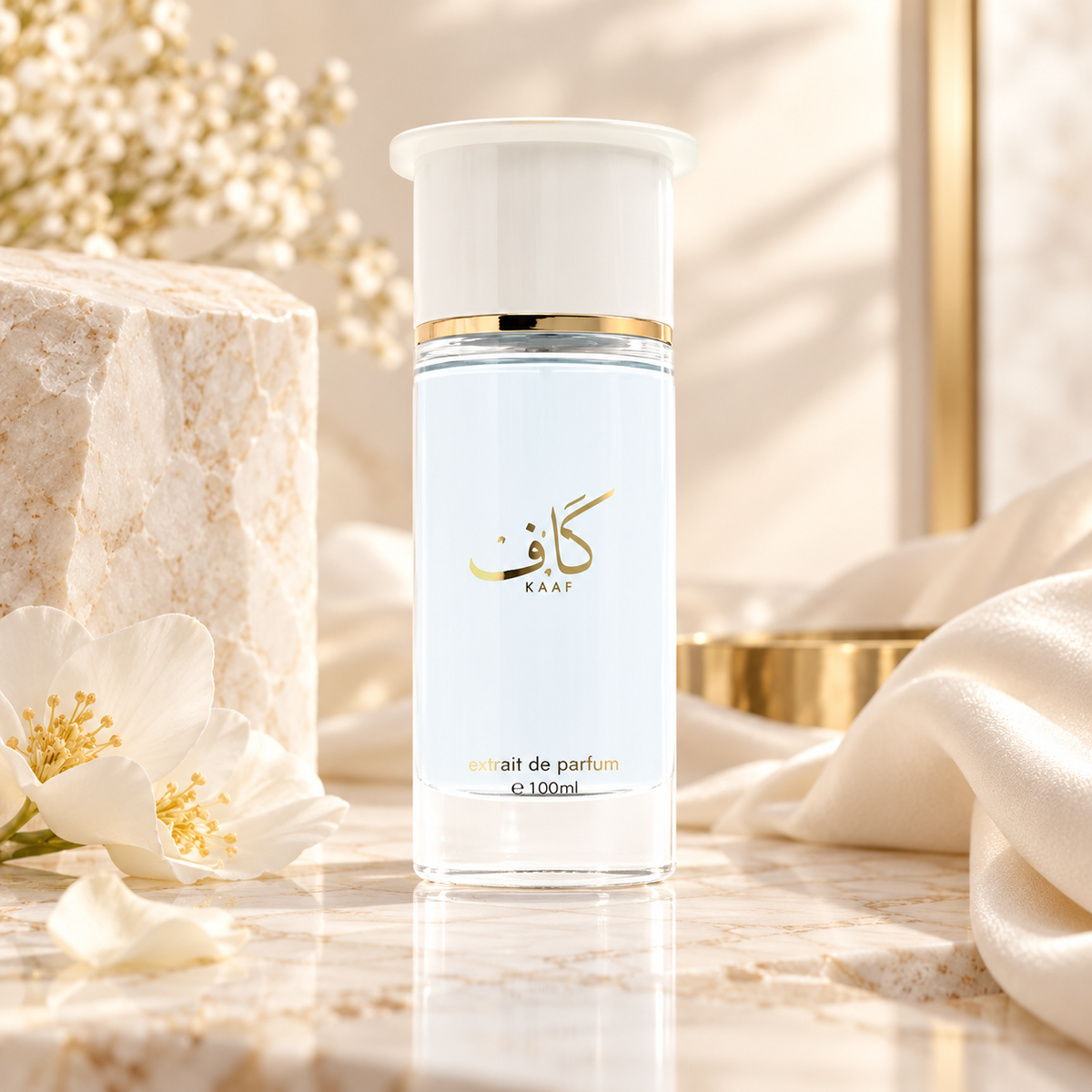 Kaaf Extrait de parfum (unisex) 100 ml — ambientazione chiara NewBelle