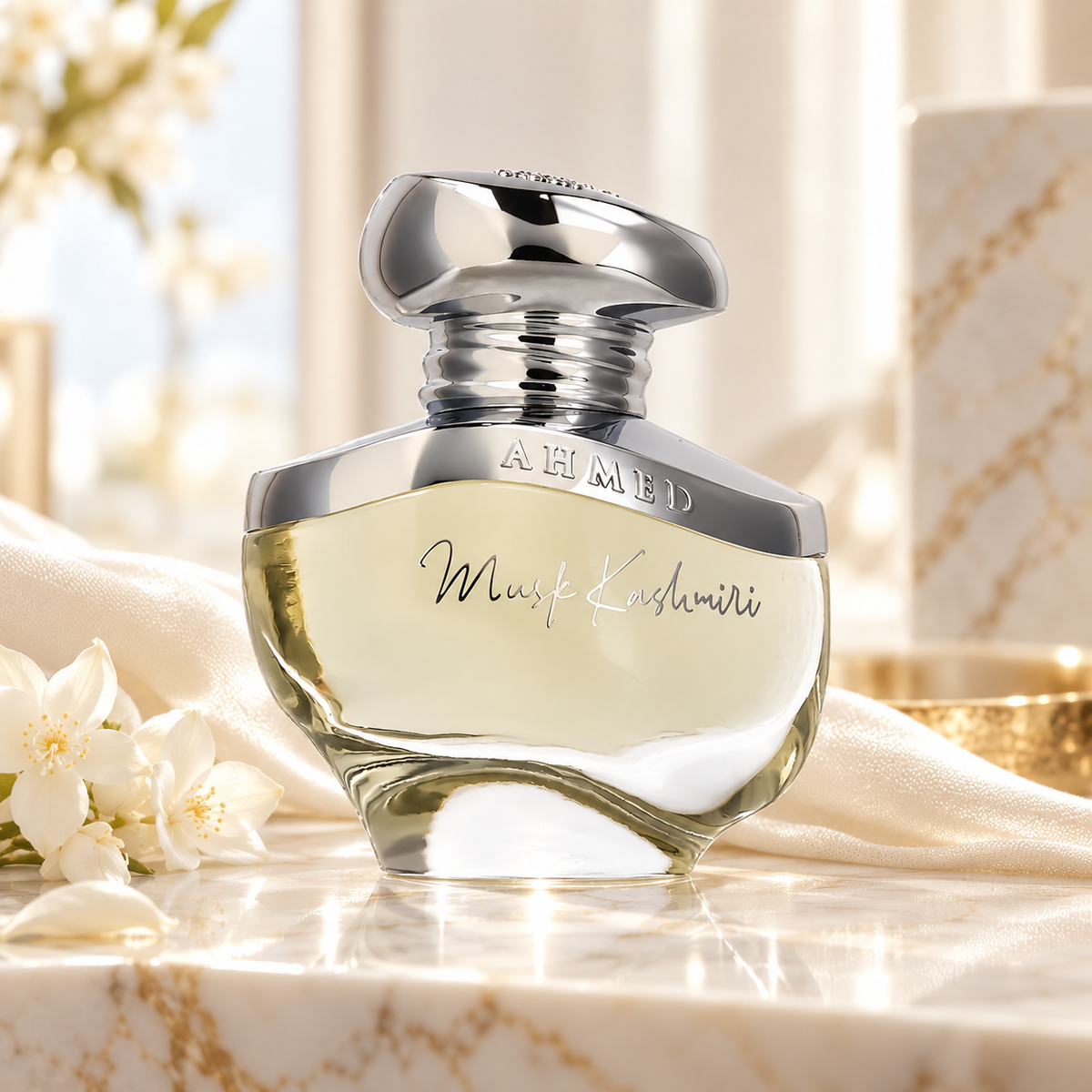 Musk Kashmiri — ambientazione chiara NewBelle