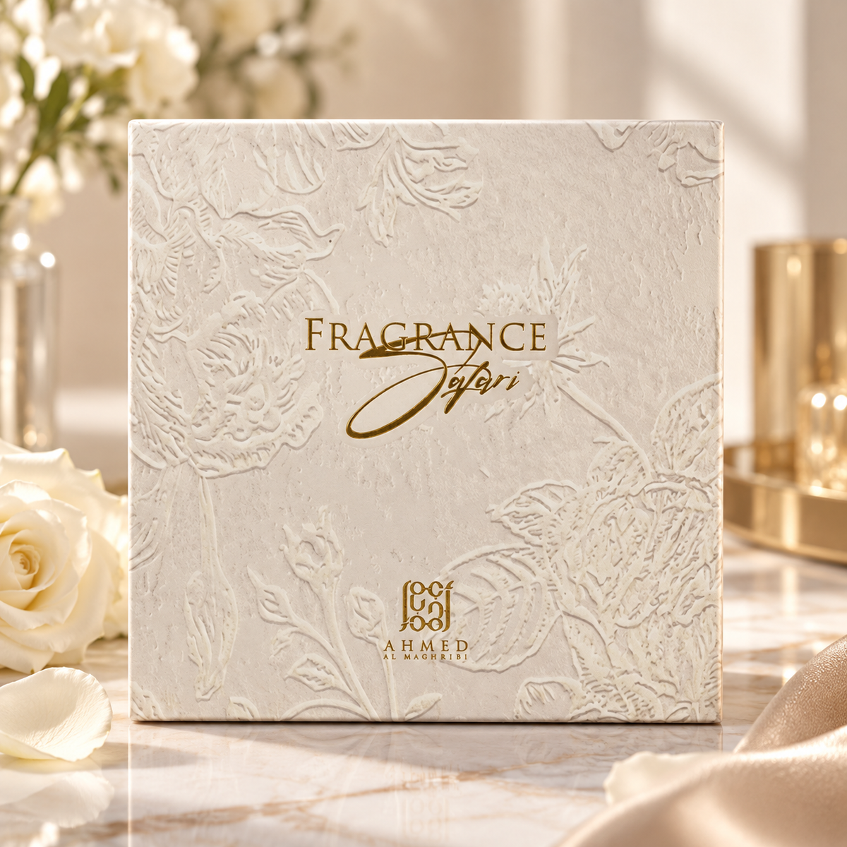 Oud & Roses Eau de Parfum — ambientazione chiara NewBelle