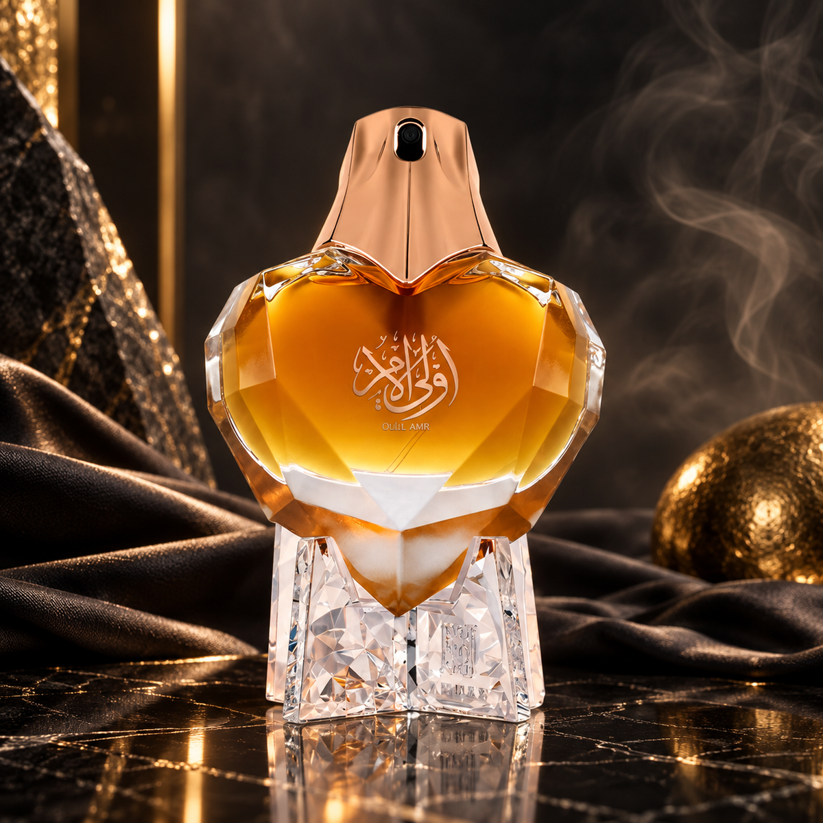 Oulil Amr — ambientazione luxury scura
