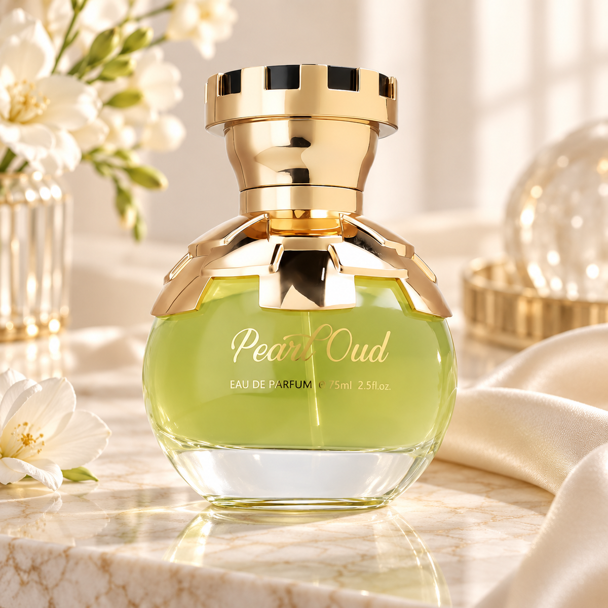 Pearl Oud — ambientazione chiara NewBelle