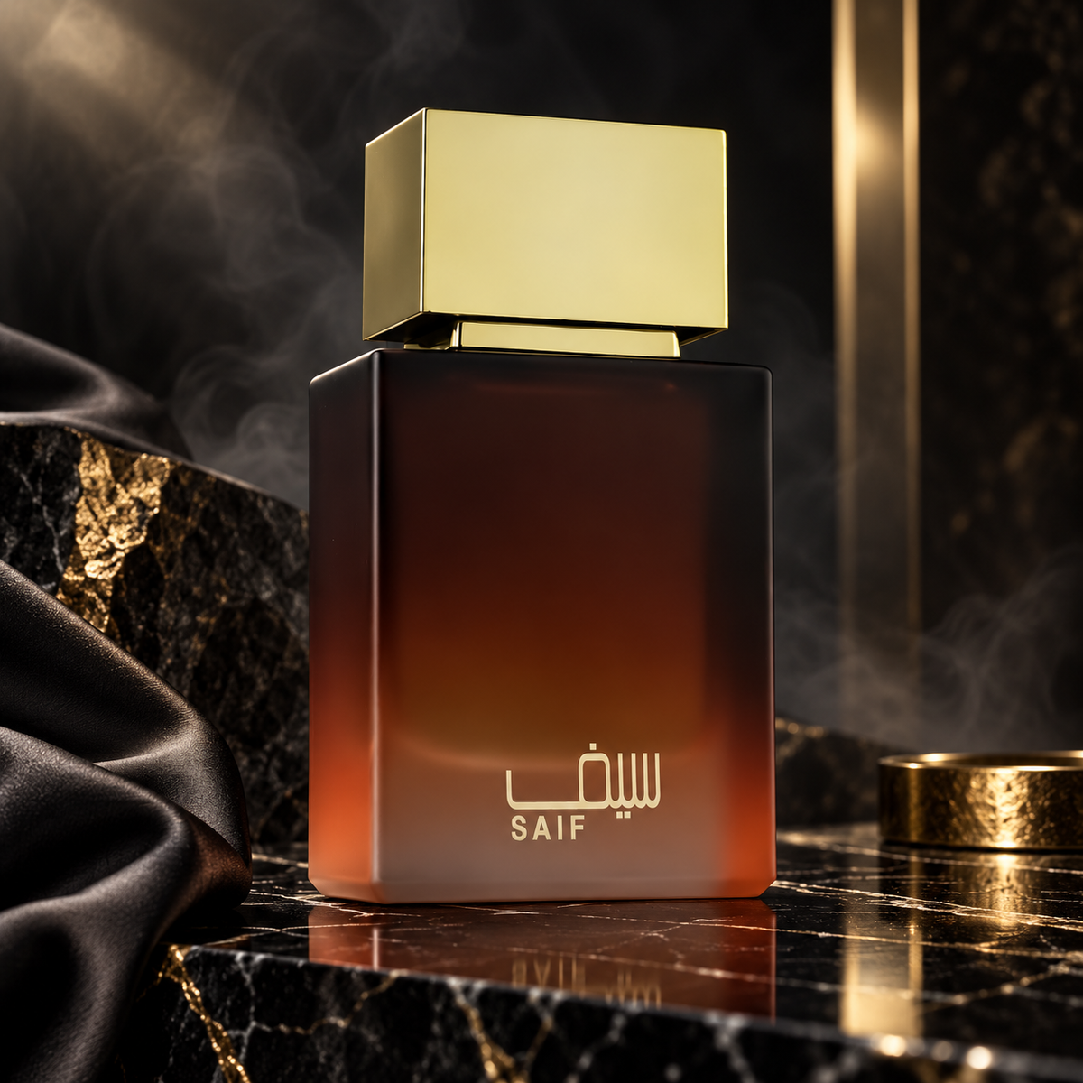Saif — ambientazione luxury scura