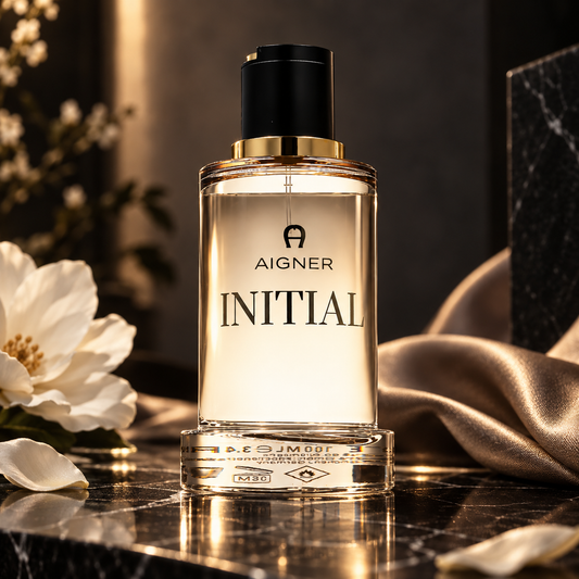 Initial Eau de Toilette – ambientazione luxury NewBelle editoriale