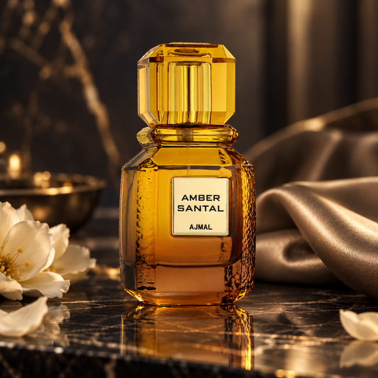 Amber Santal – ambientazione luxury NewBelle editoriale