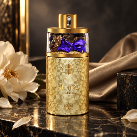 Aurum Elixir – ambientazione luxury NewBelle editoriale