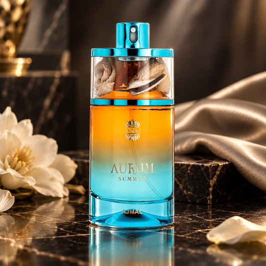Ajmal Aurum Summer – scena editoriale NewBelle
