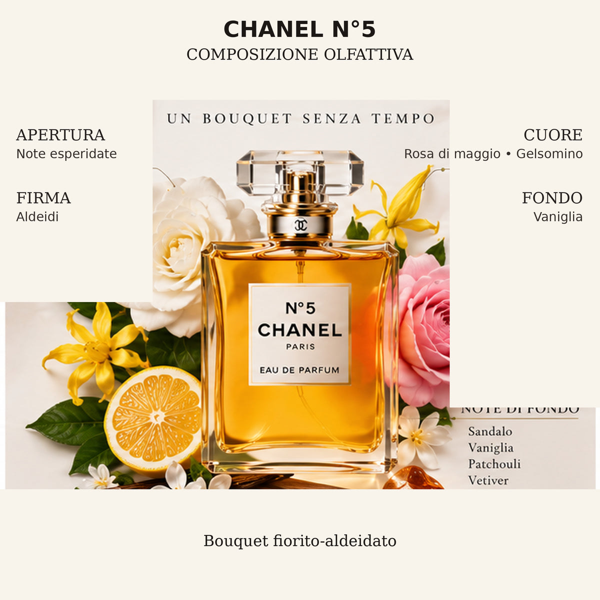 Chanel N°5 - note olfattive 2048x2048